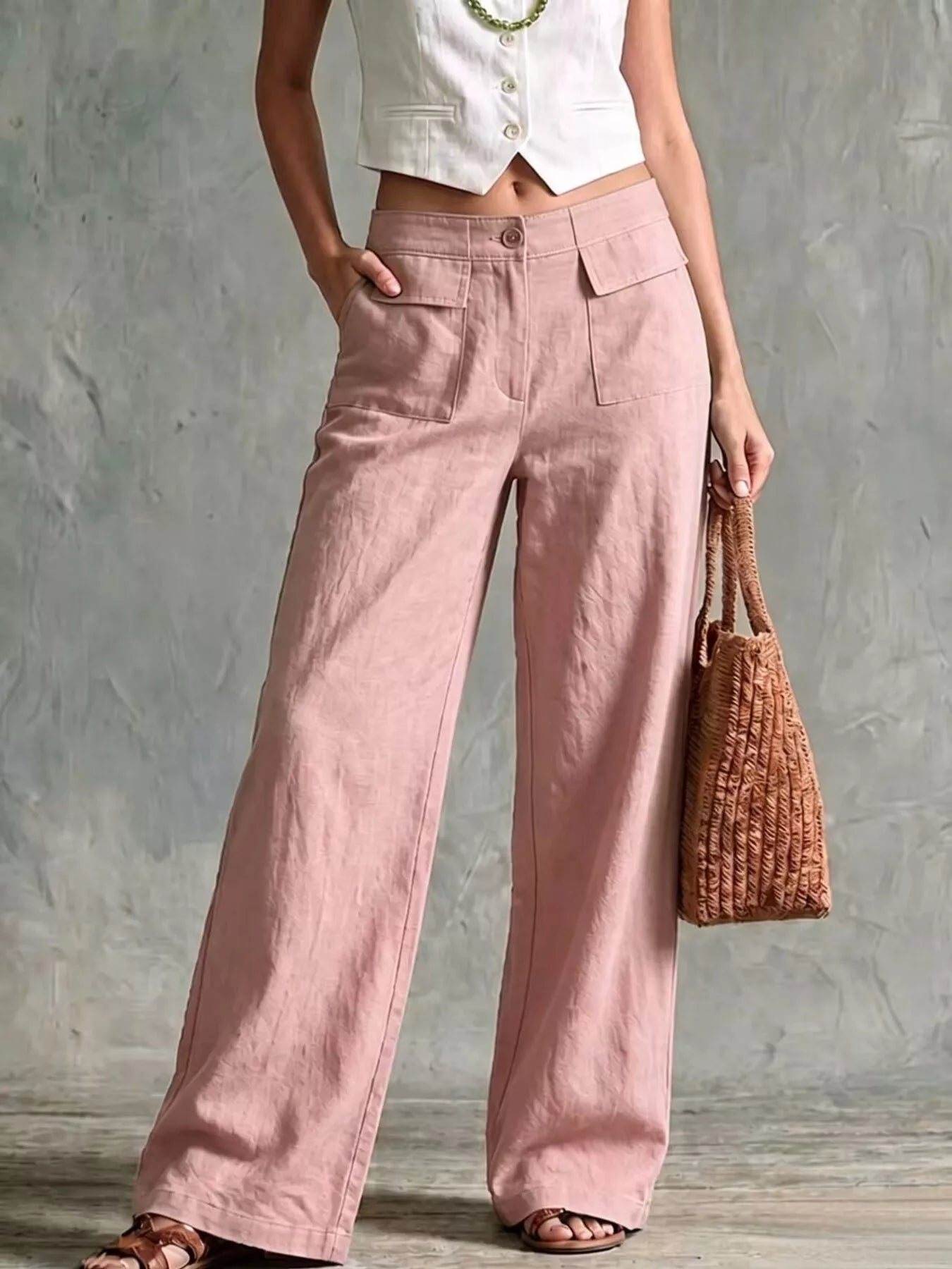 Wide Leg Pants - Size Inclusive