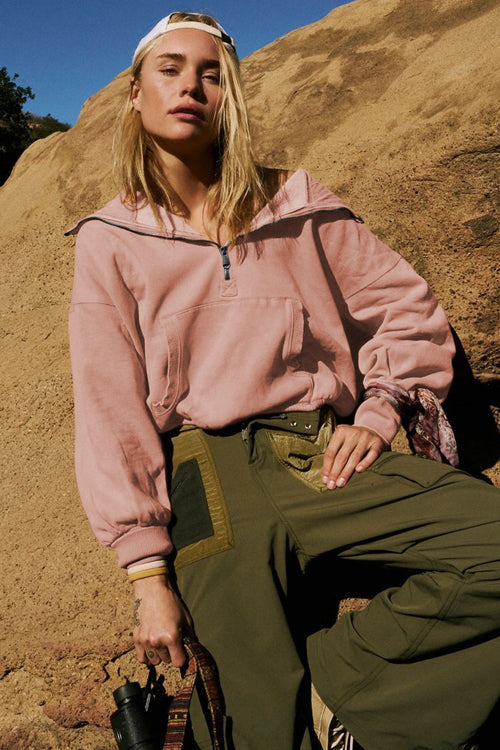 Cuddled Up Days Pocket Hoodie Top - 6 Colors