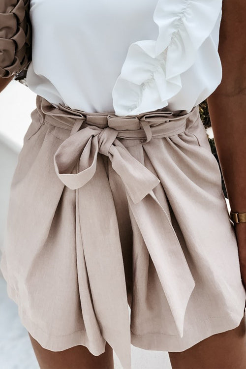Best Night Ever Ruffle Cami Top - 2 Colors Shorts