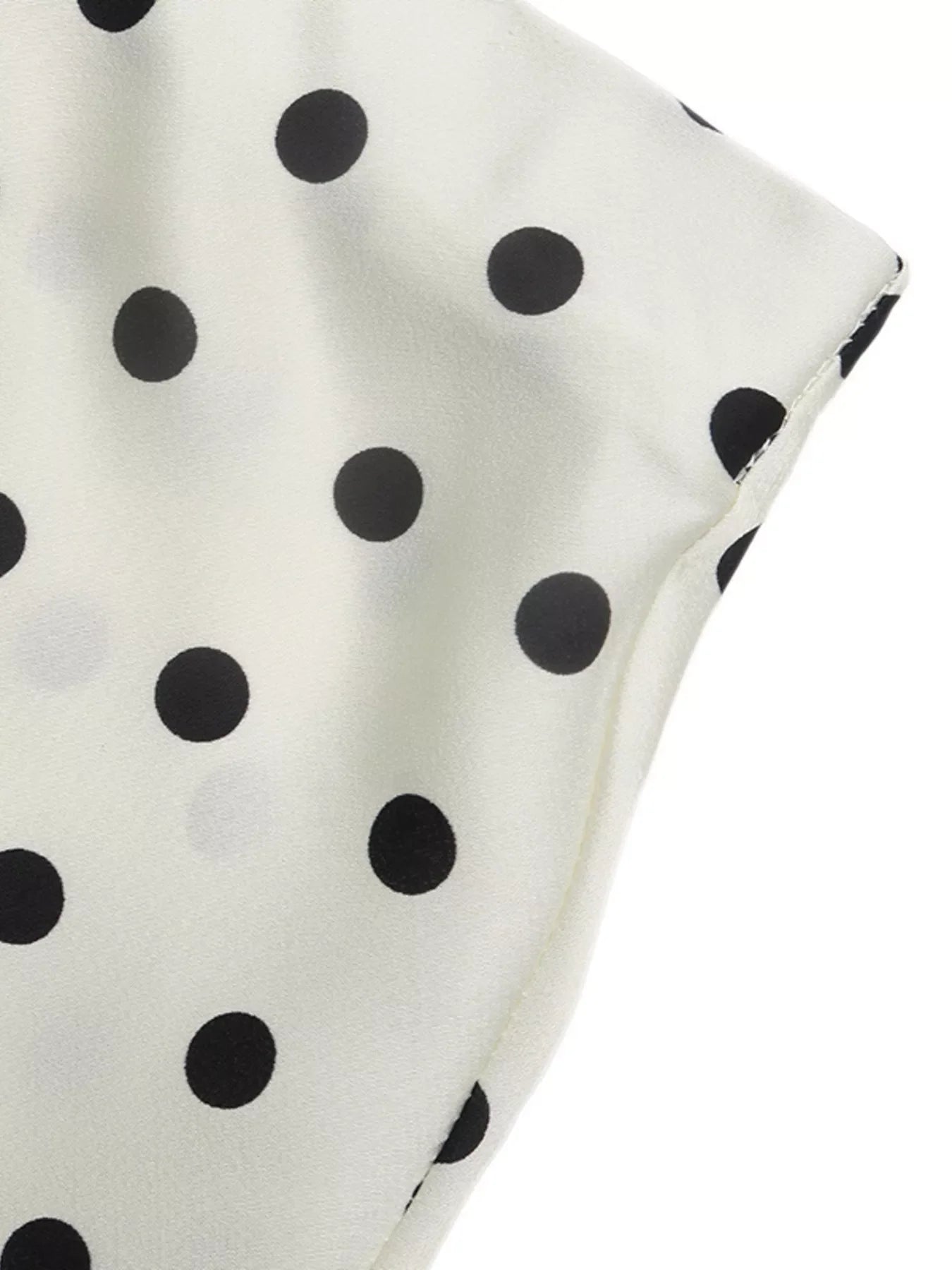 Polka Dot Midi Skirt