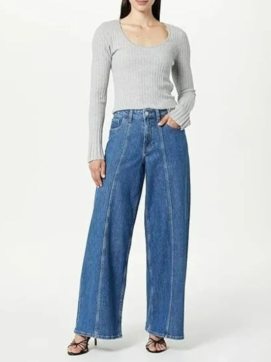 Full Size Wide Leg Jeans Plus Size