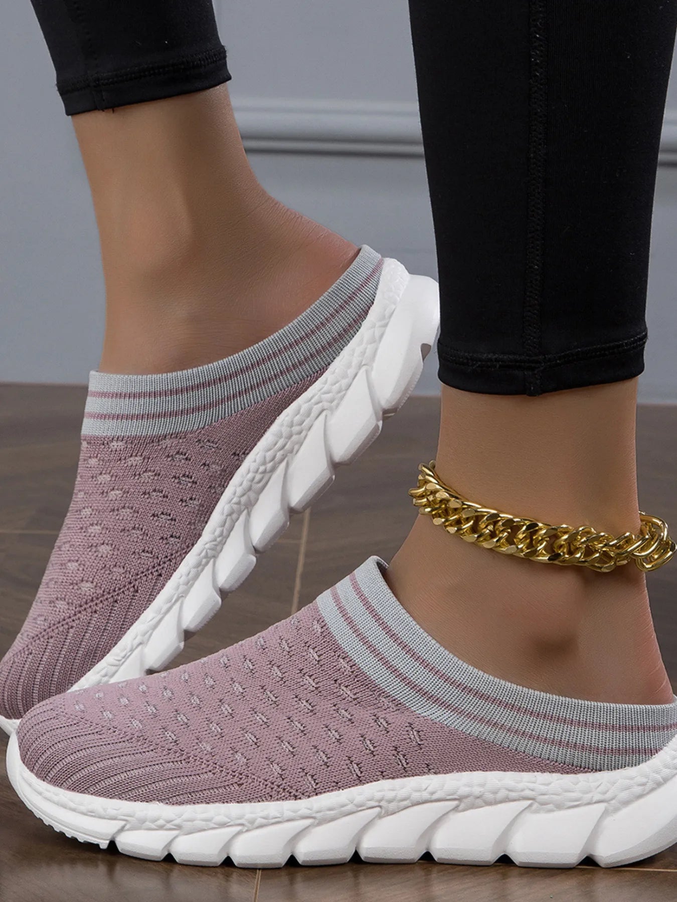 Breathable Mesh Slip-On Sneakers