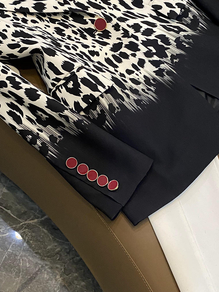 Shadia Zebra blazer