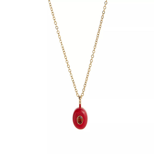 Natural Stone Pendant Necklace – Handmade Boho Jewelry for Women
