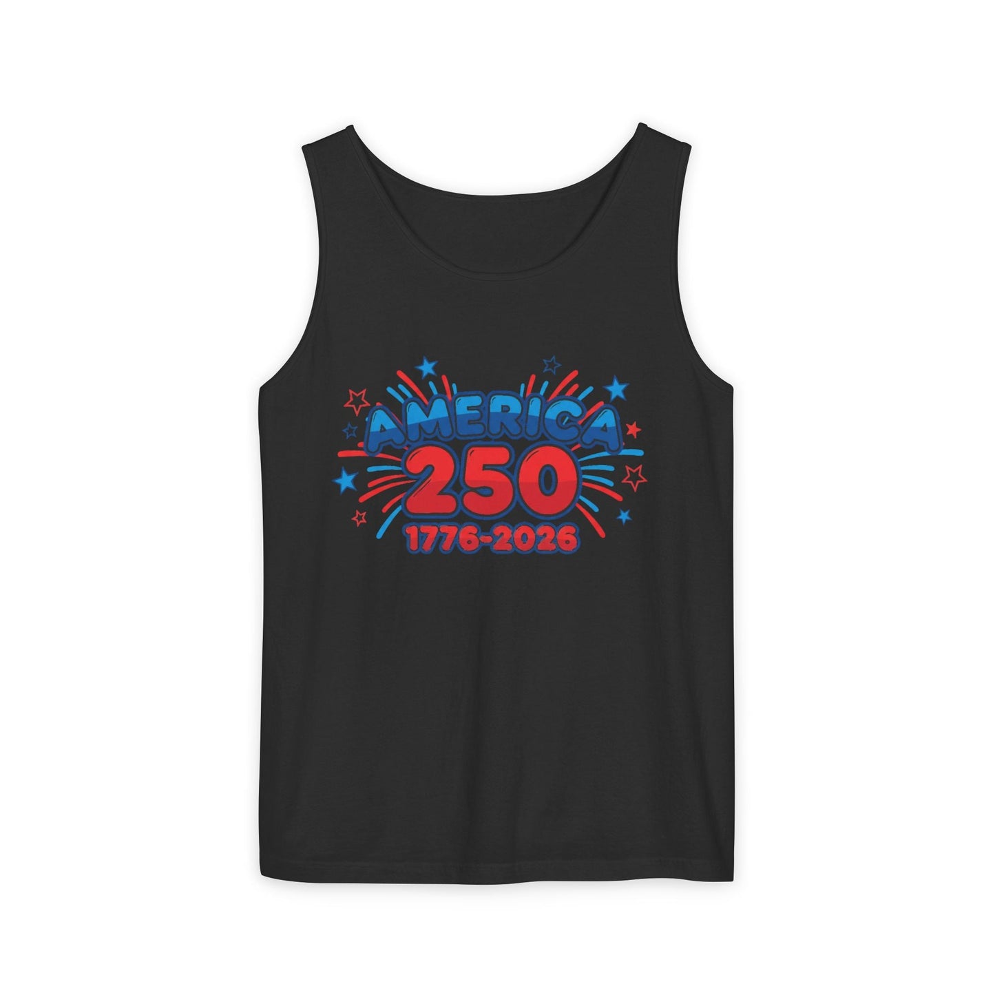 250th Anniversary Apparel — 1776–2026 Patriotic Tank Top