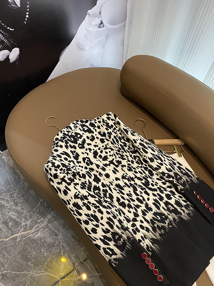 Shadia Zebra blazer