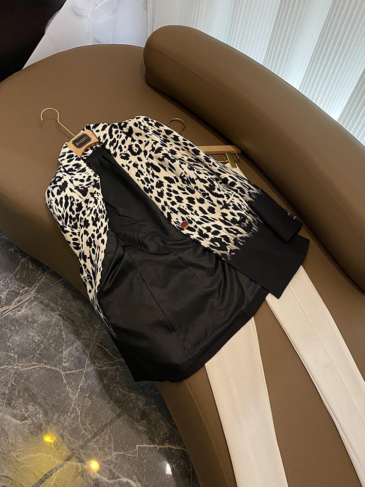 Shadia Zebra blazer