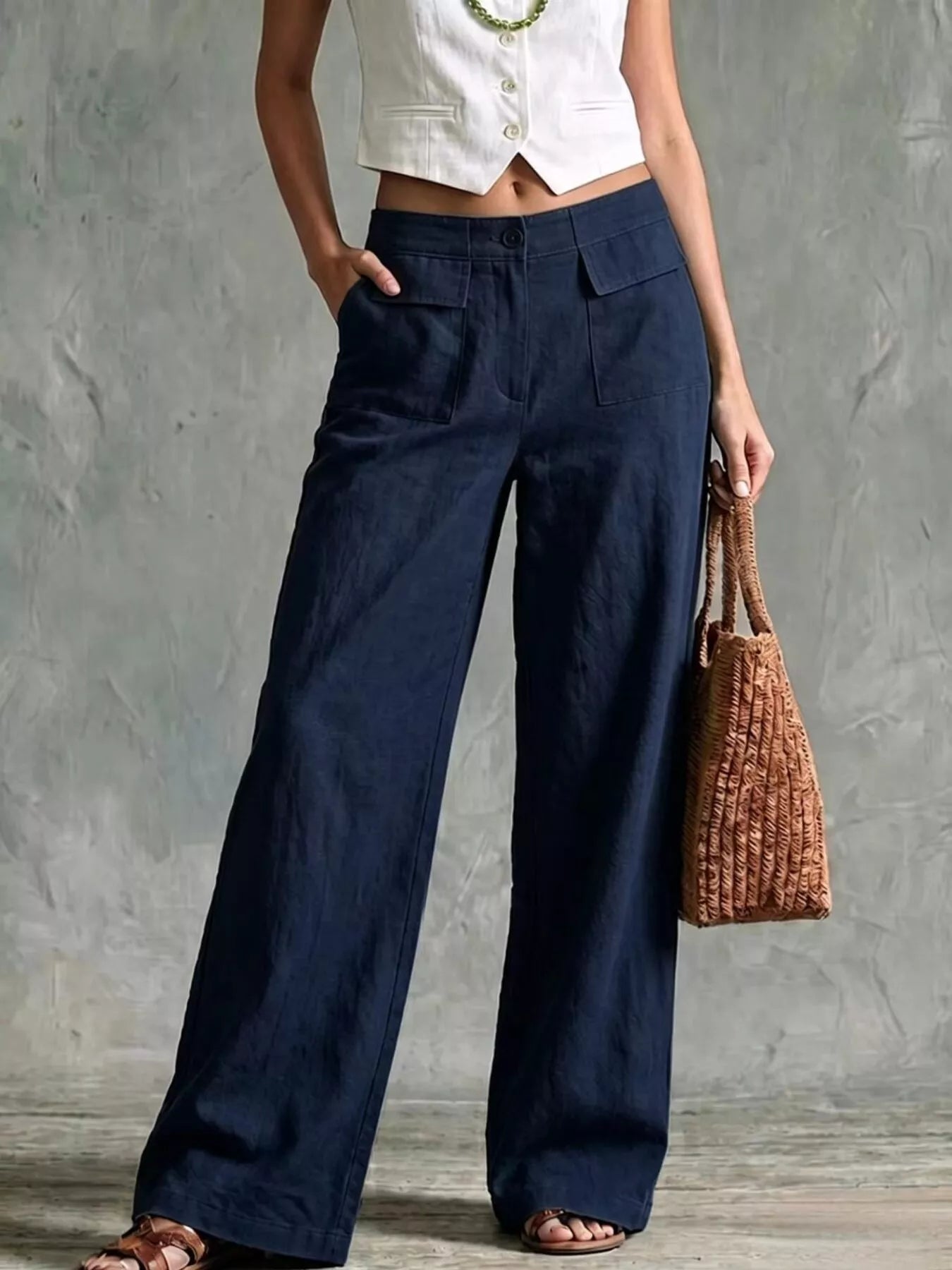 Wide Leg Pants - Size Inclusive
