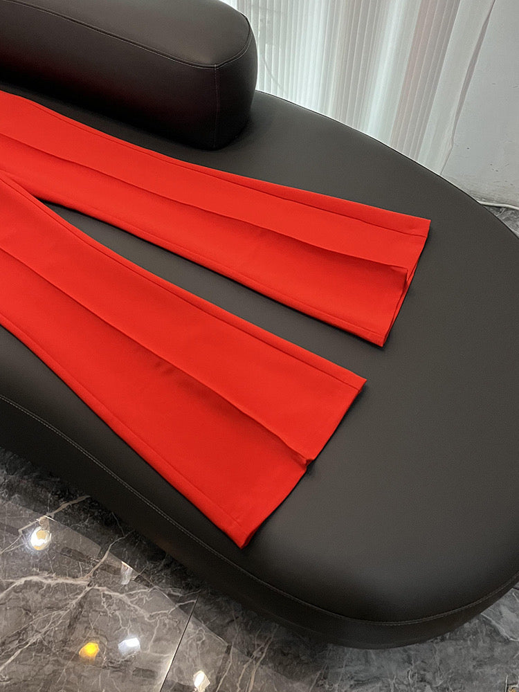 Red blazer/suit set