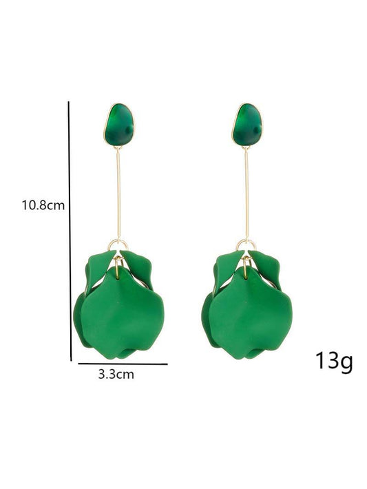 Petal Tassel Earrings