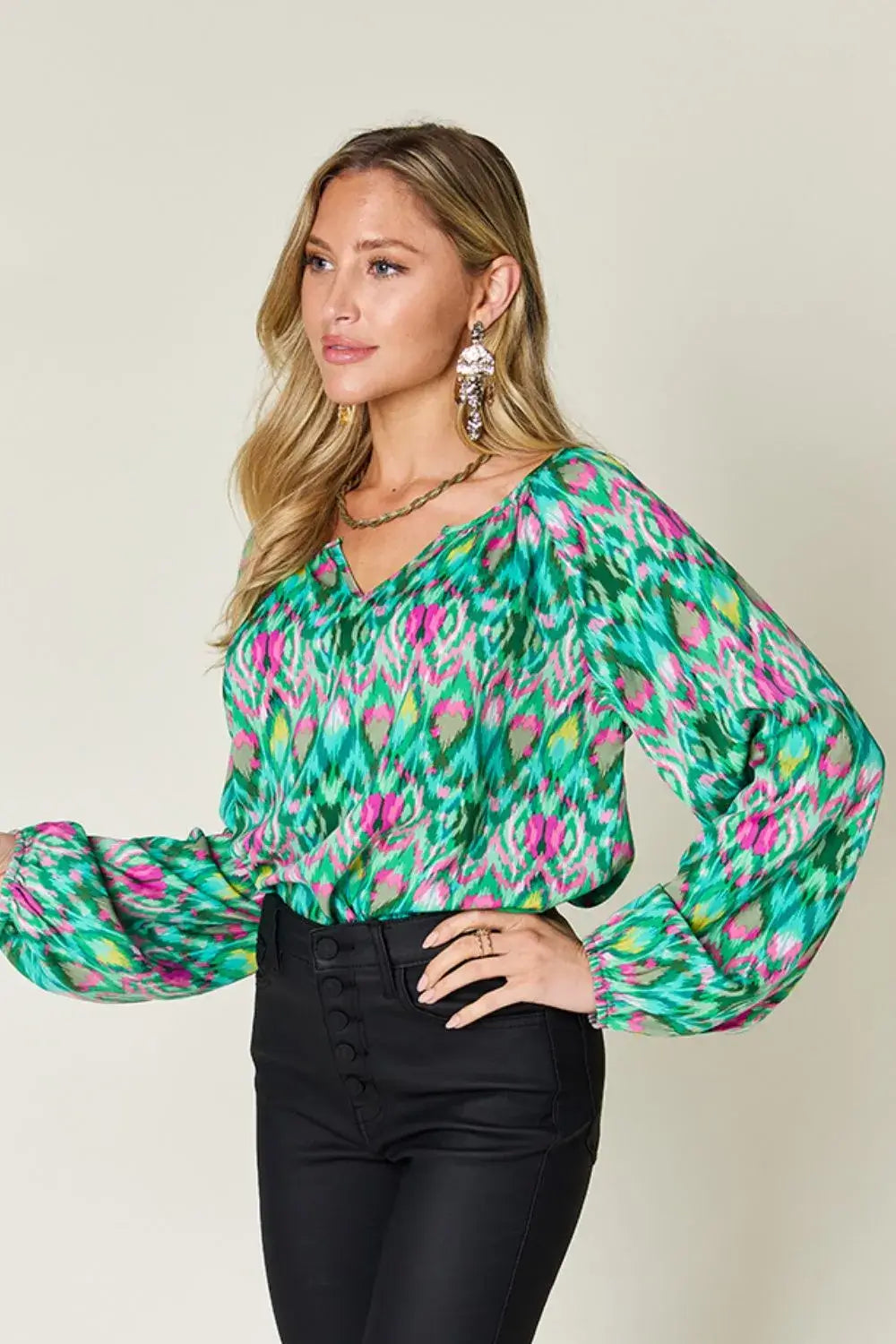 Swageye Electric Bloom Blouse