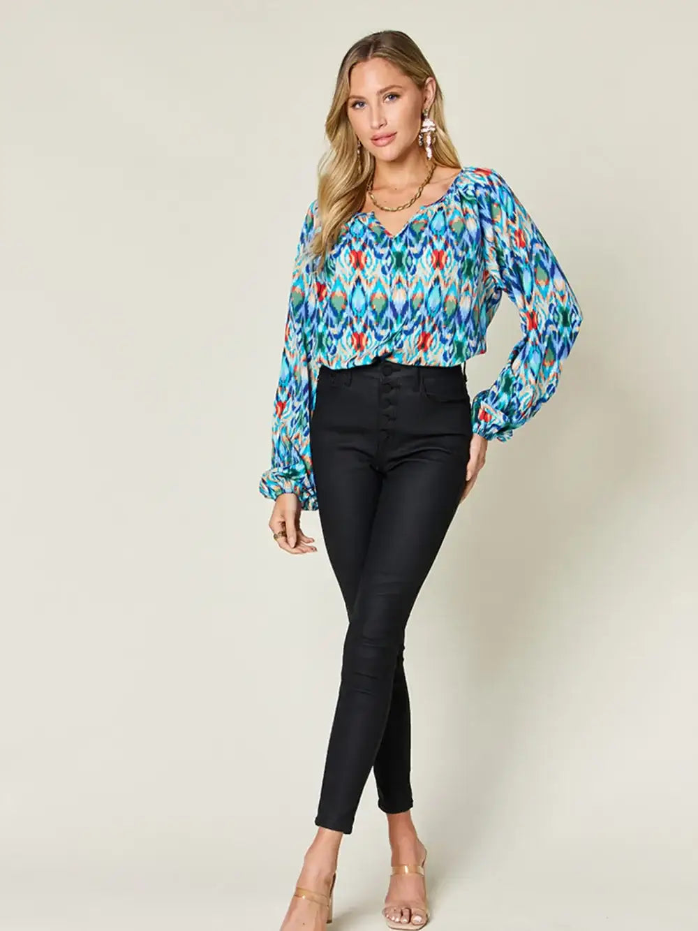 Swageye Electric Bloom Blouse