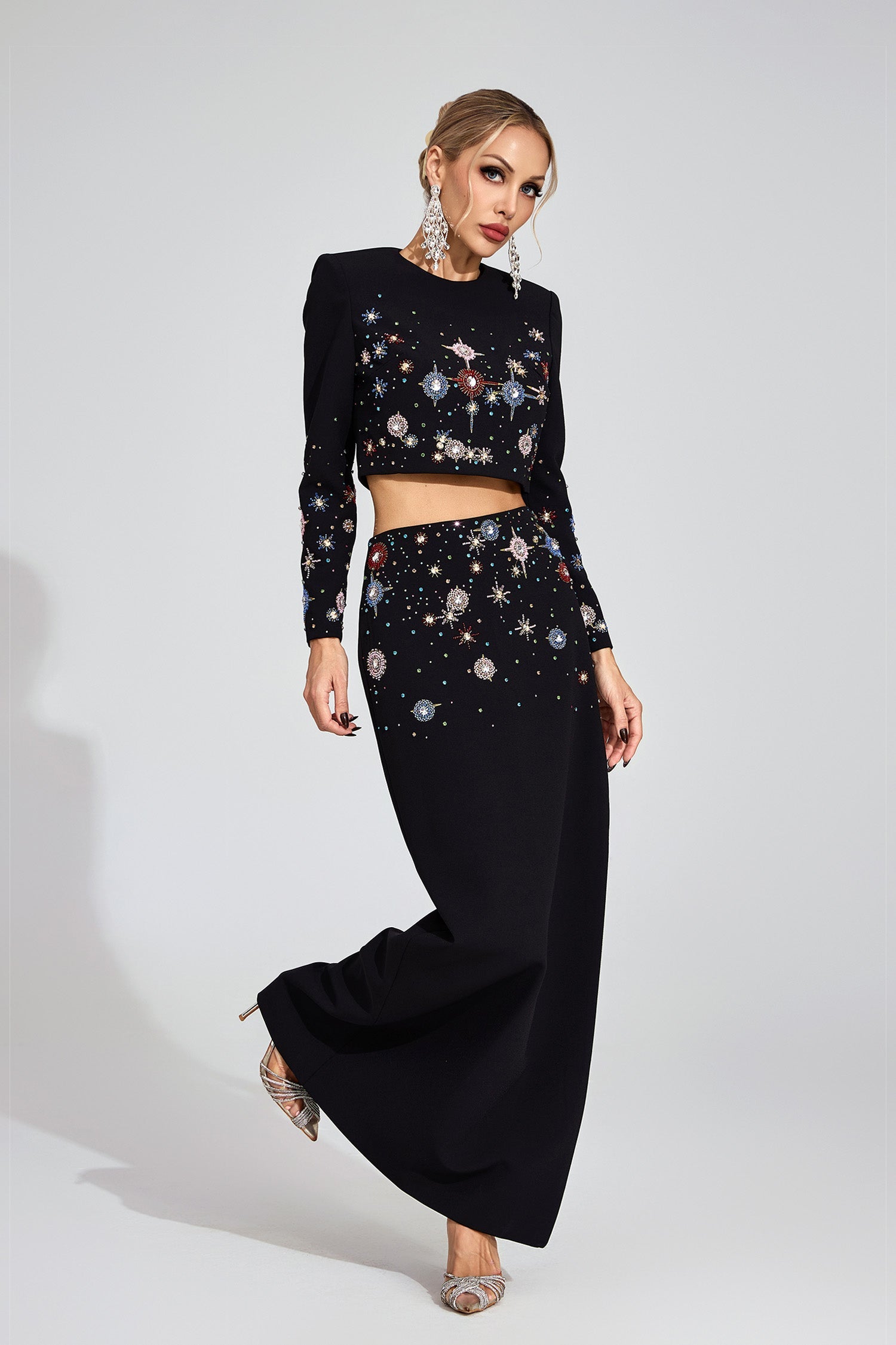 Stellar Luxe 2-Piece Gown
