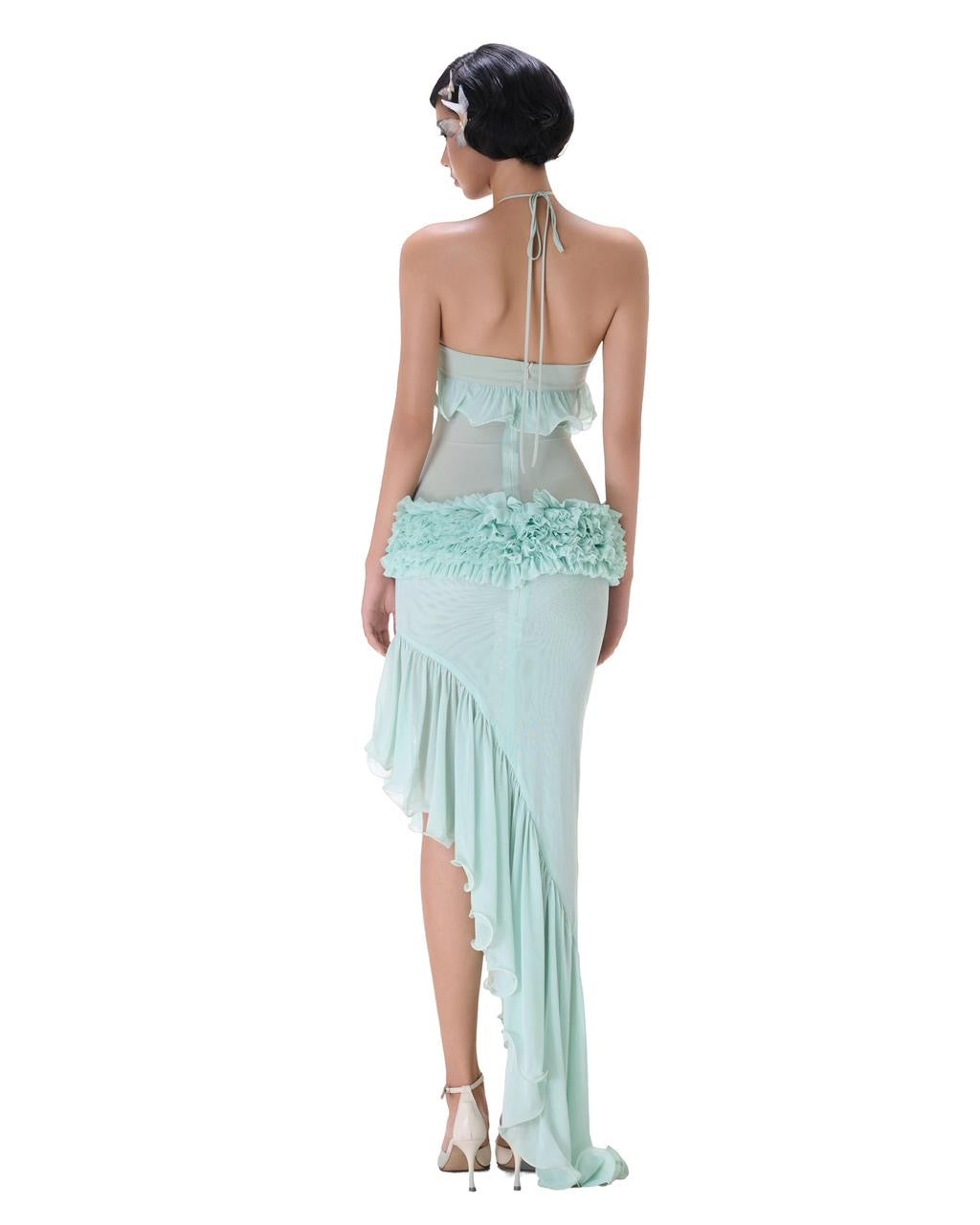 Mari flower maxi dress size XS
