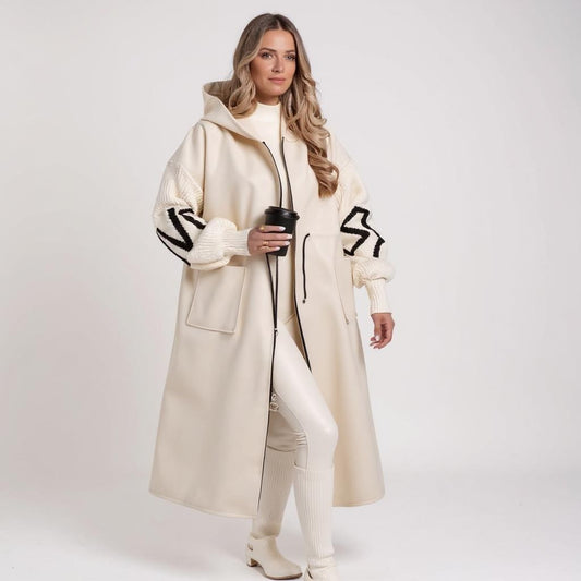 Rosana | Elegant Hooded Coatigan