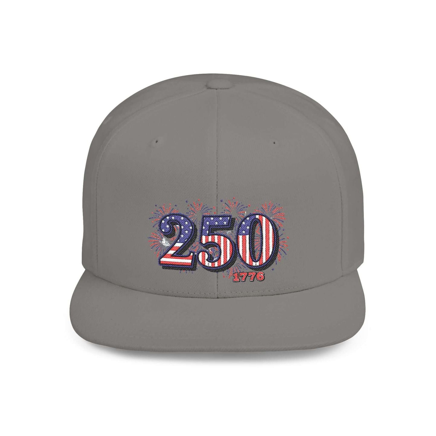 America 250th Anniversary Hat Flat Bill Snapback Hat