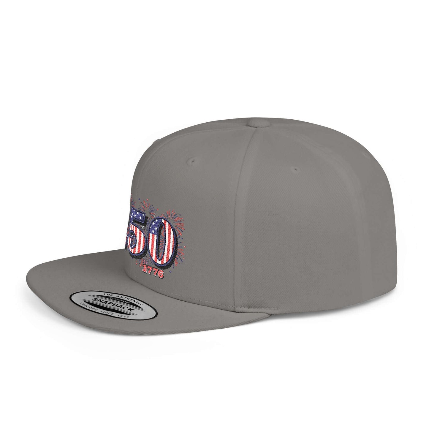 America 250th Anniversary Hat Flat Bill Snapback Hat