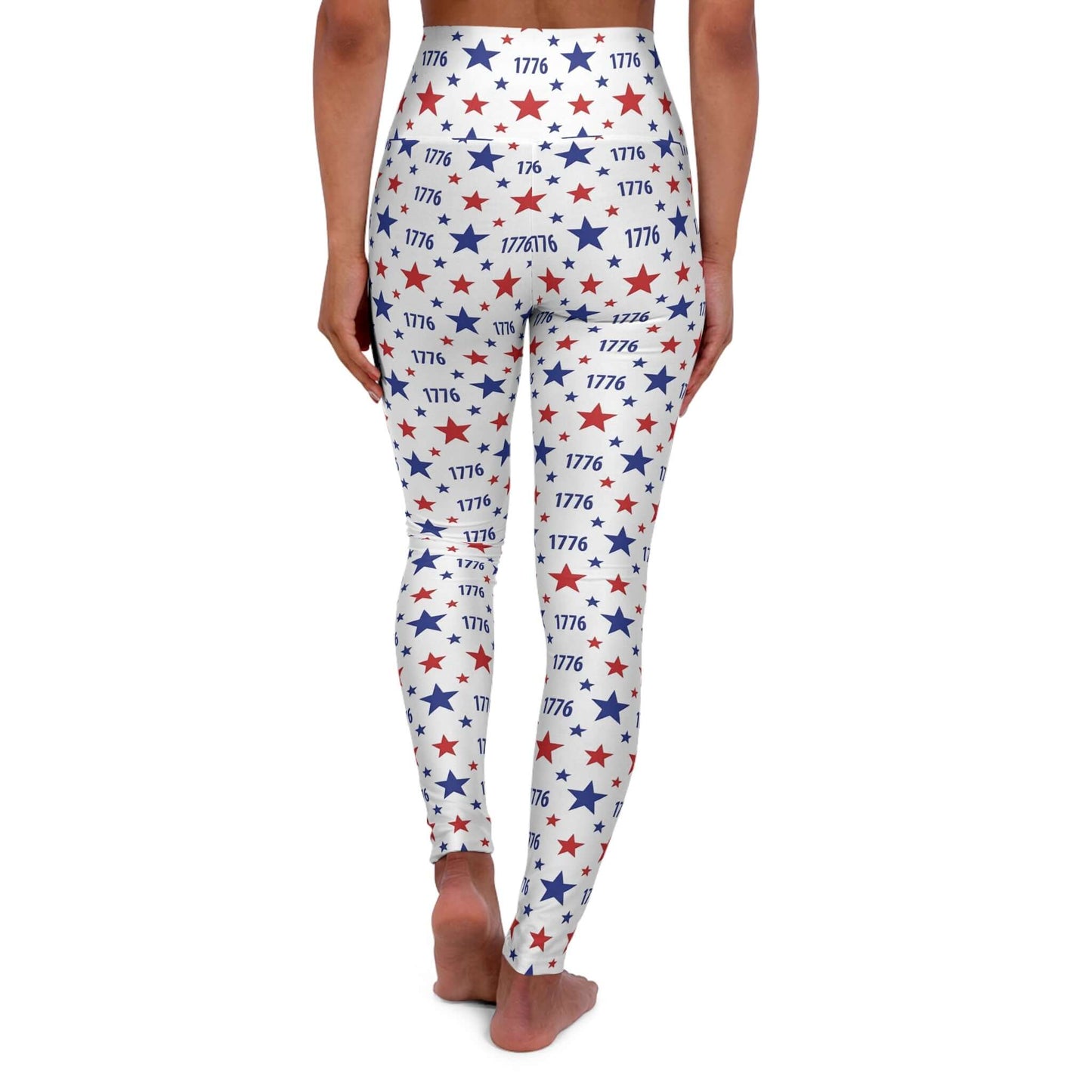 America 250th Anniversary Leggings -Patriotic 1776 Stars