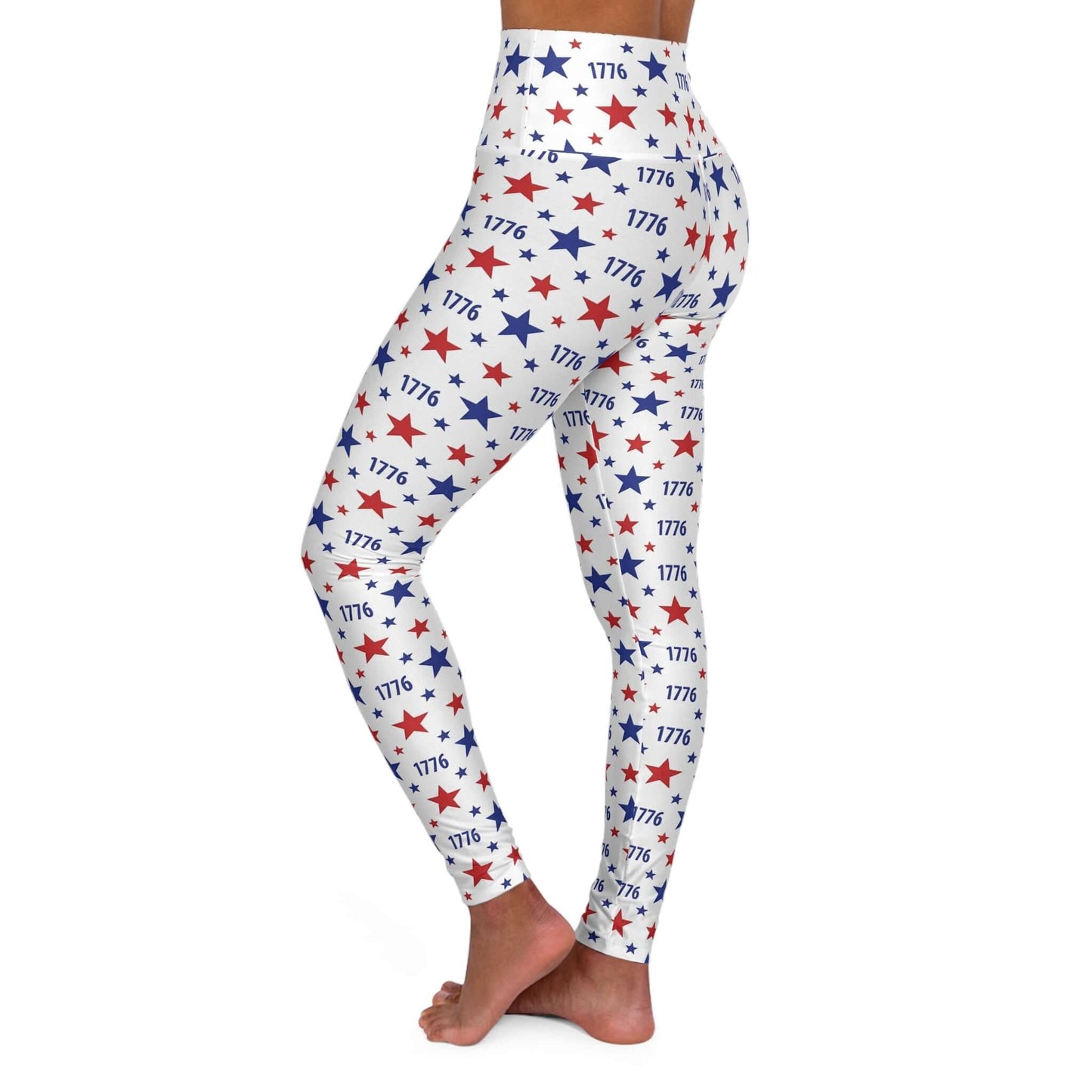 America 250th Anniversary Leggings -Patriotic 1776 Stars