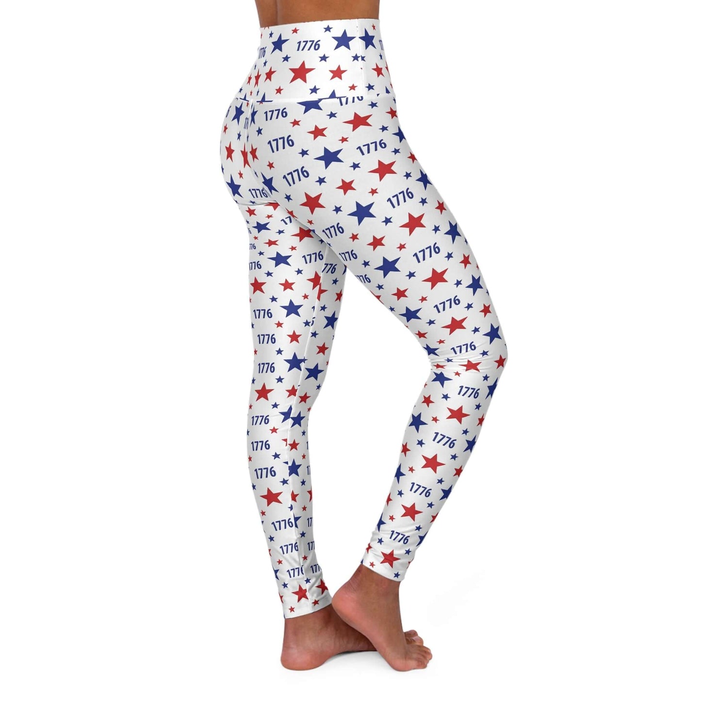 America 250th Anniversary Leggings -Patriotic 1776 Stars