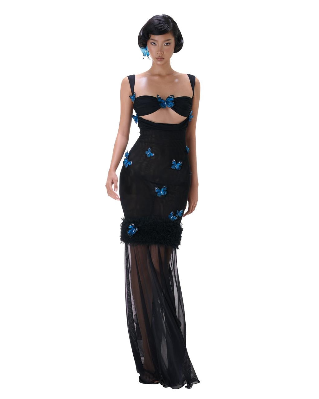 Lumina Maxi Dress - Black