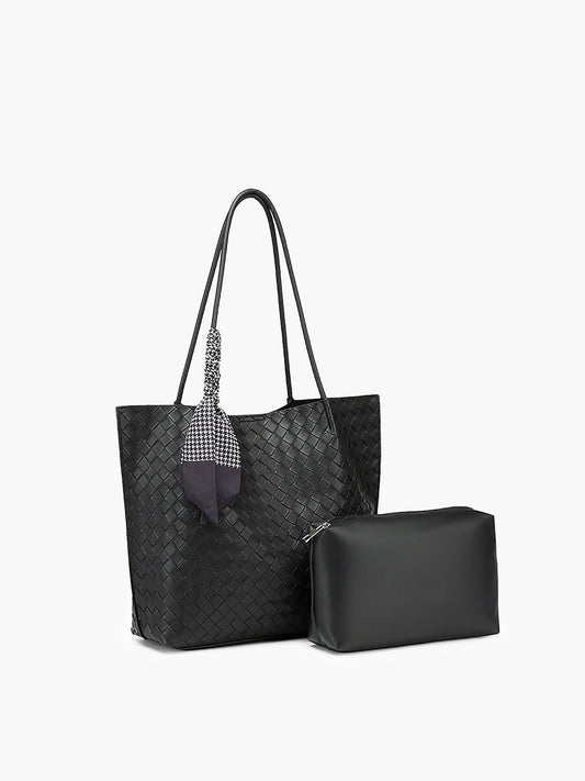 isabella™ Large Braided Tote Bag