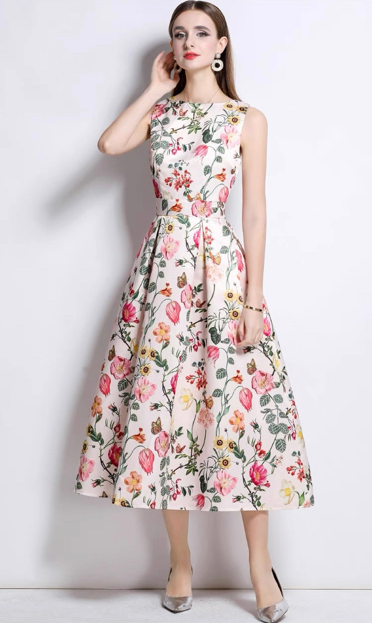 Jardin Midi Dress