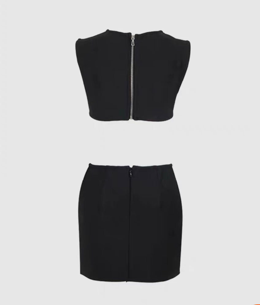 Lisa skirt/top set