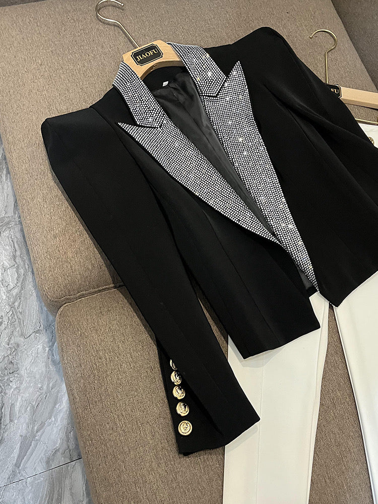 Brianna cropped blazer