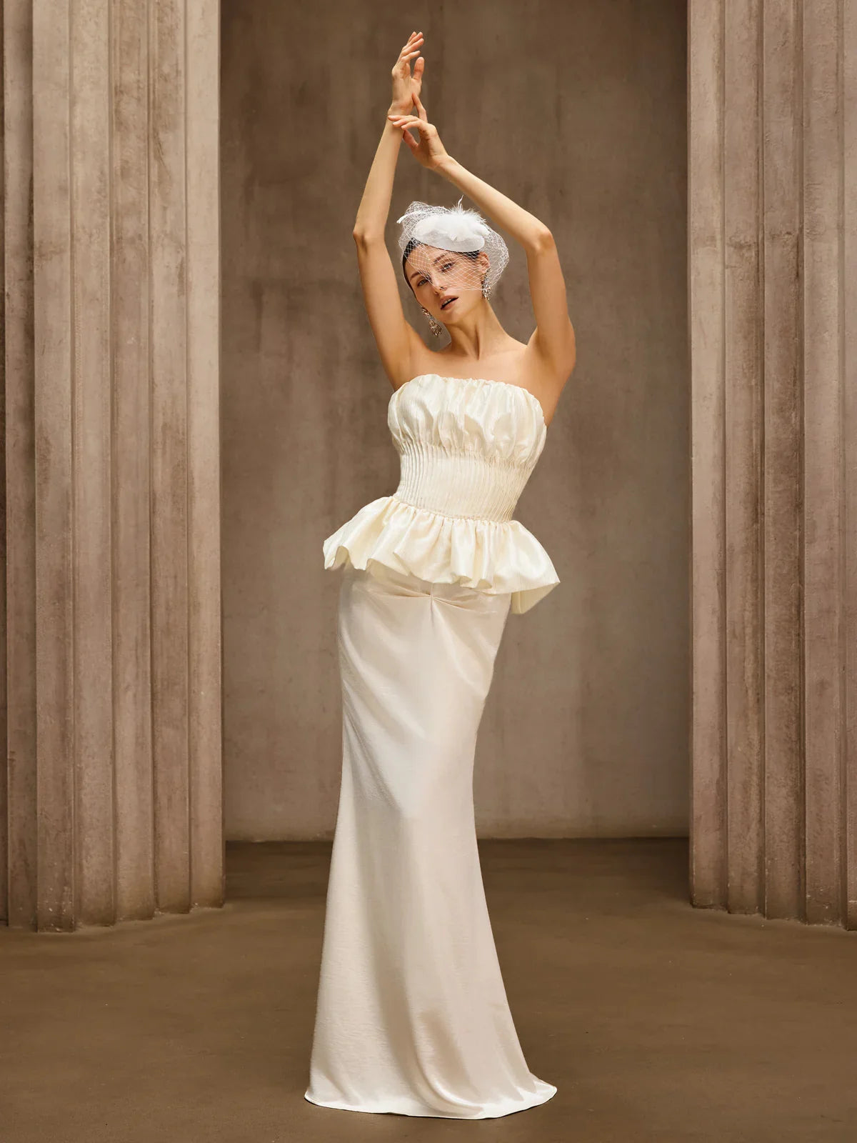 Seraphine Peplum Gown