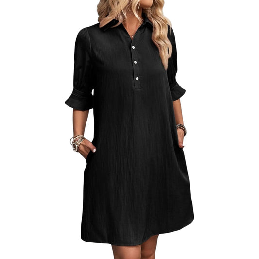 Cameron | Elegant Ruffle Dress