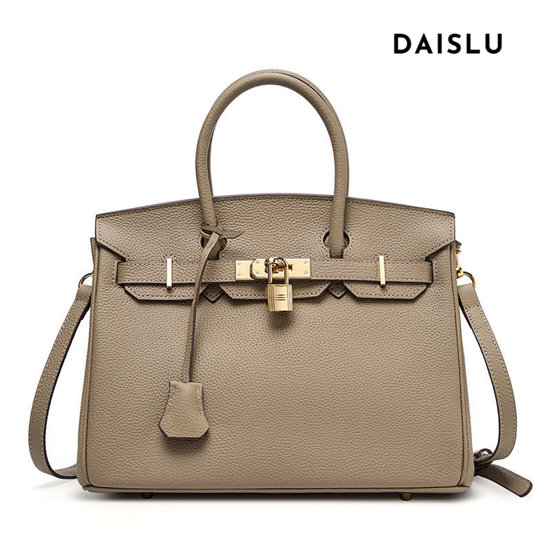 Elena | Structured Leather Handbag