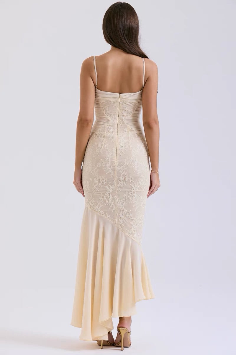 Felicia lace maxi dress