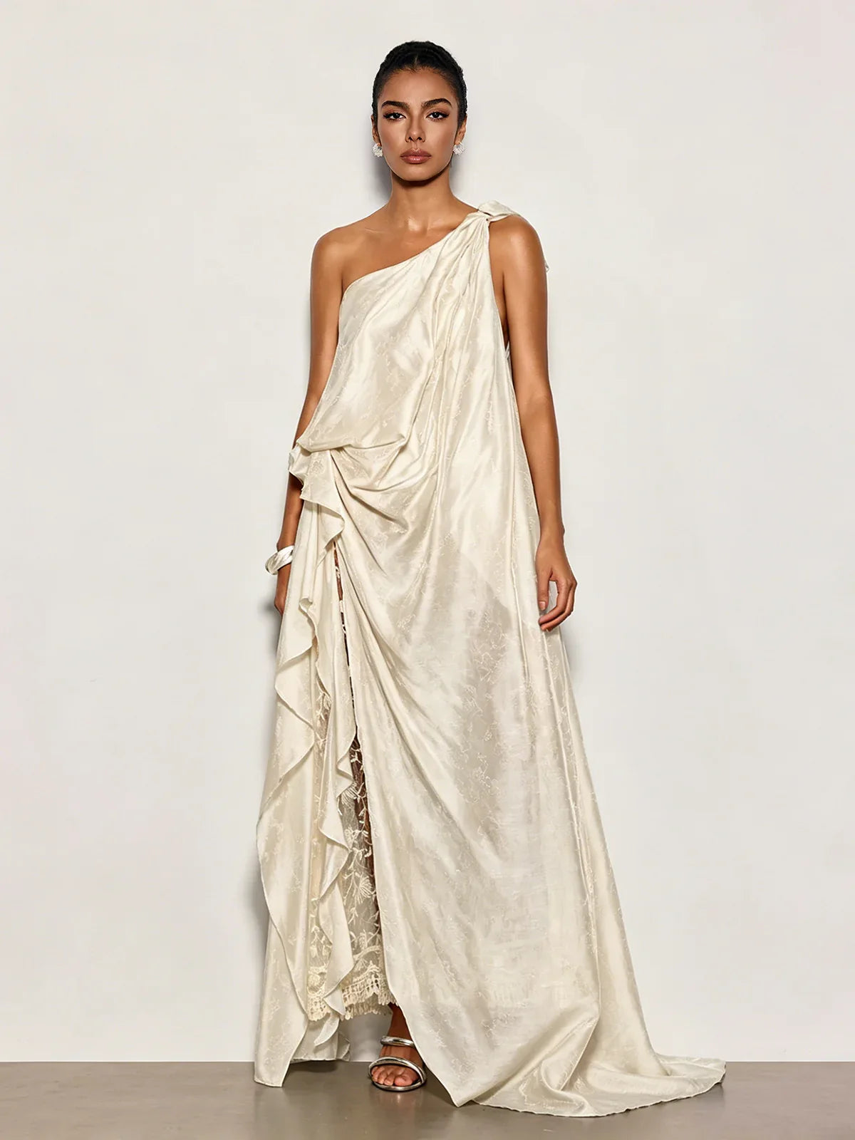 Celeste Drape Goddess Gown