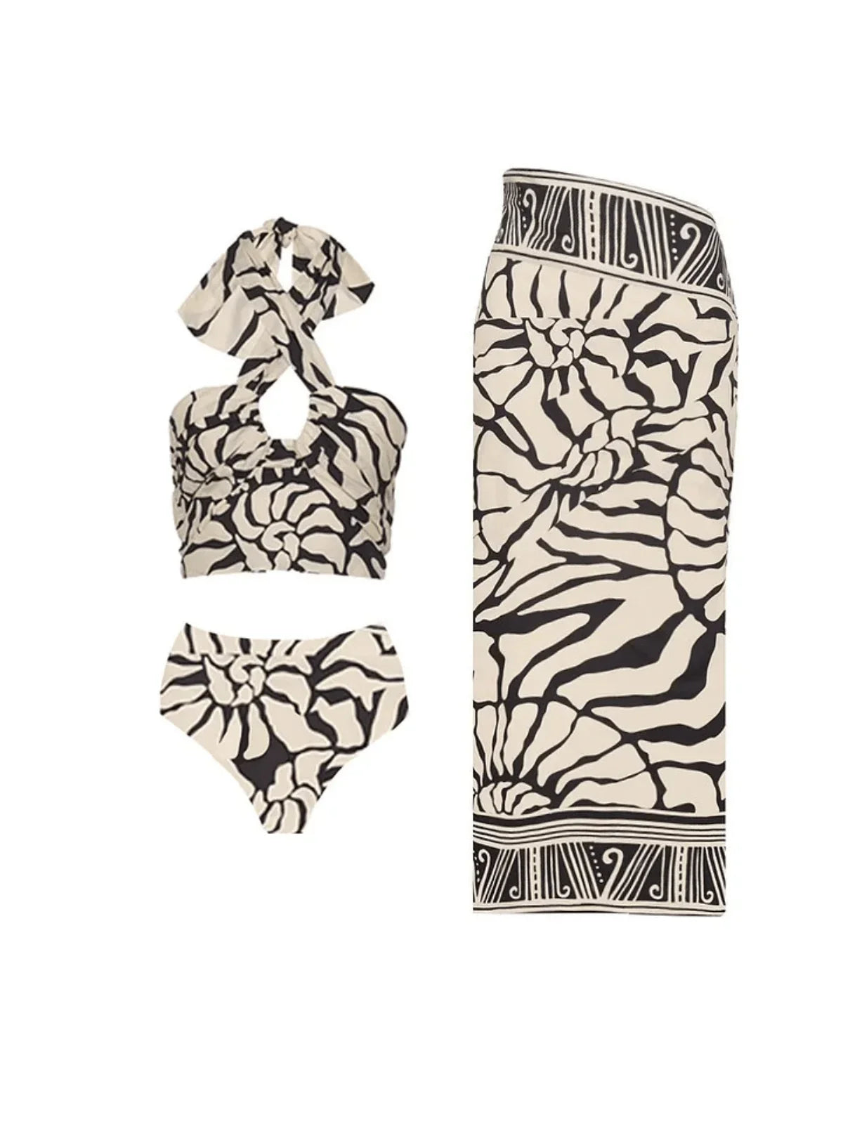 Sahara Bloom Three-Piece Set