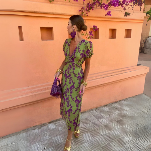 Danielle™ | Elegant Floral Dress