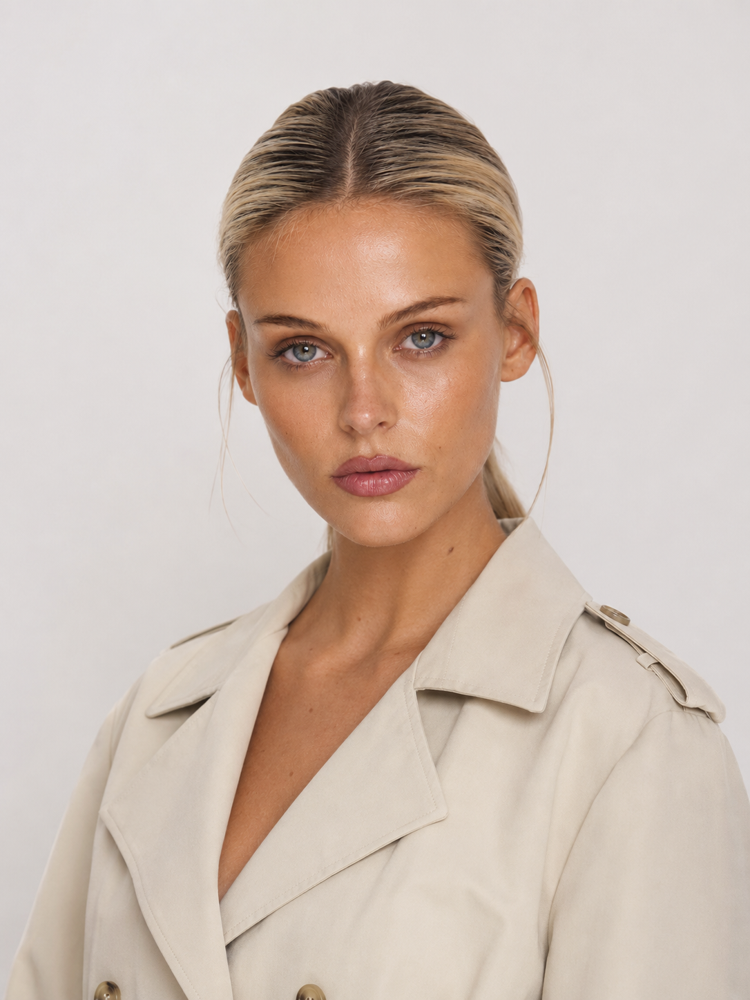 Women's Oversized Belted Trench Coat AURORA