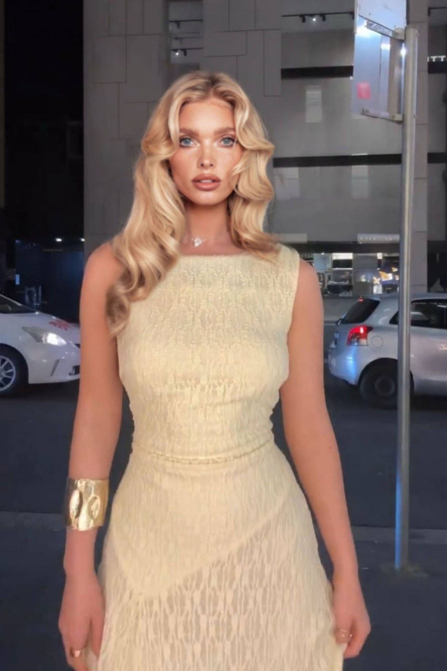 Elegant Lace Maxi Dress