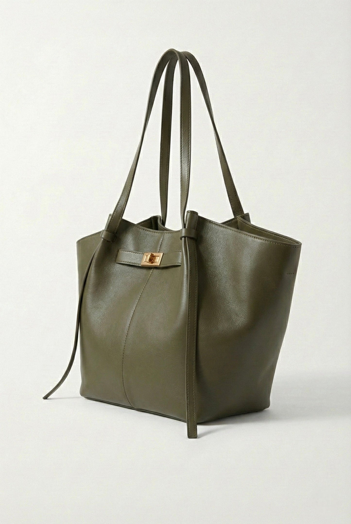 Adele | Leather Shopper Tote Bag
