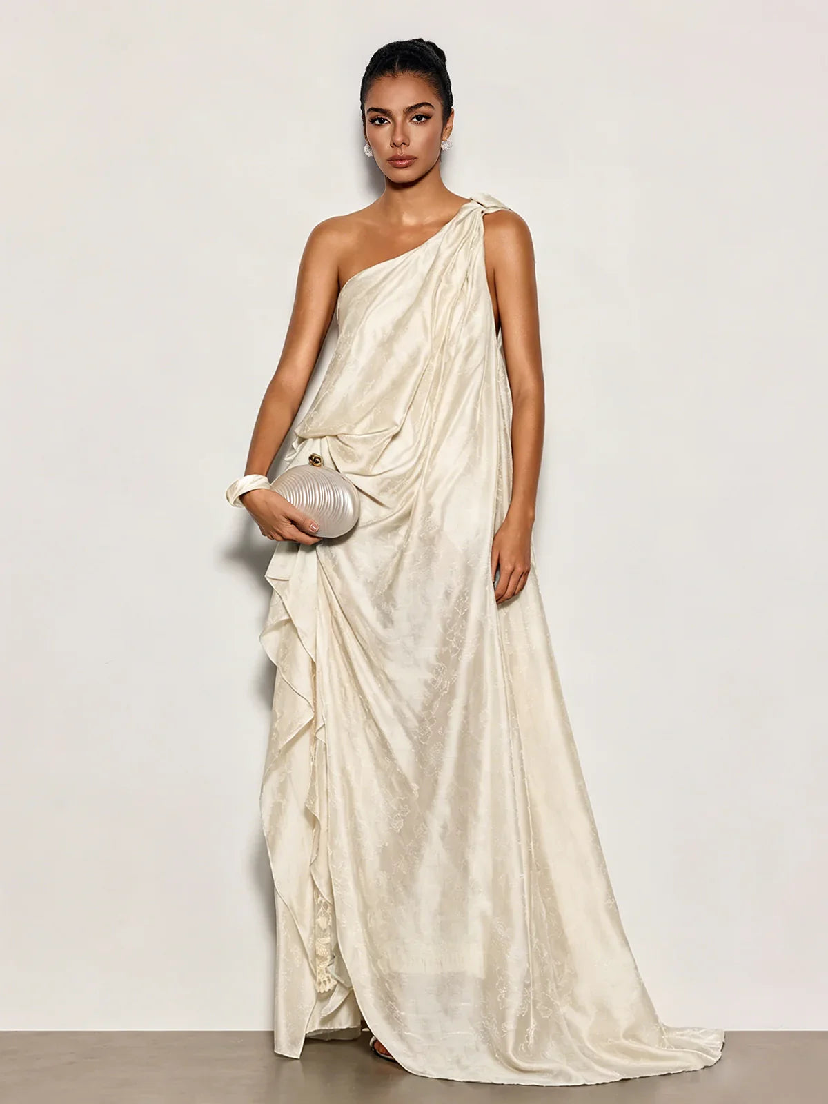 Celeste Drape Goddess Gown
