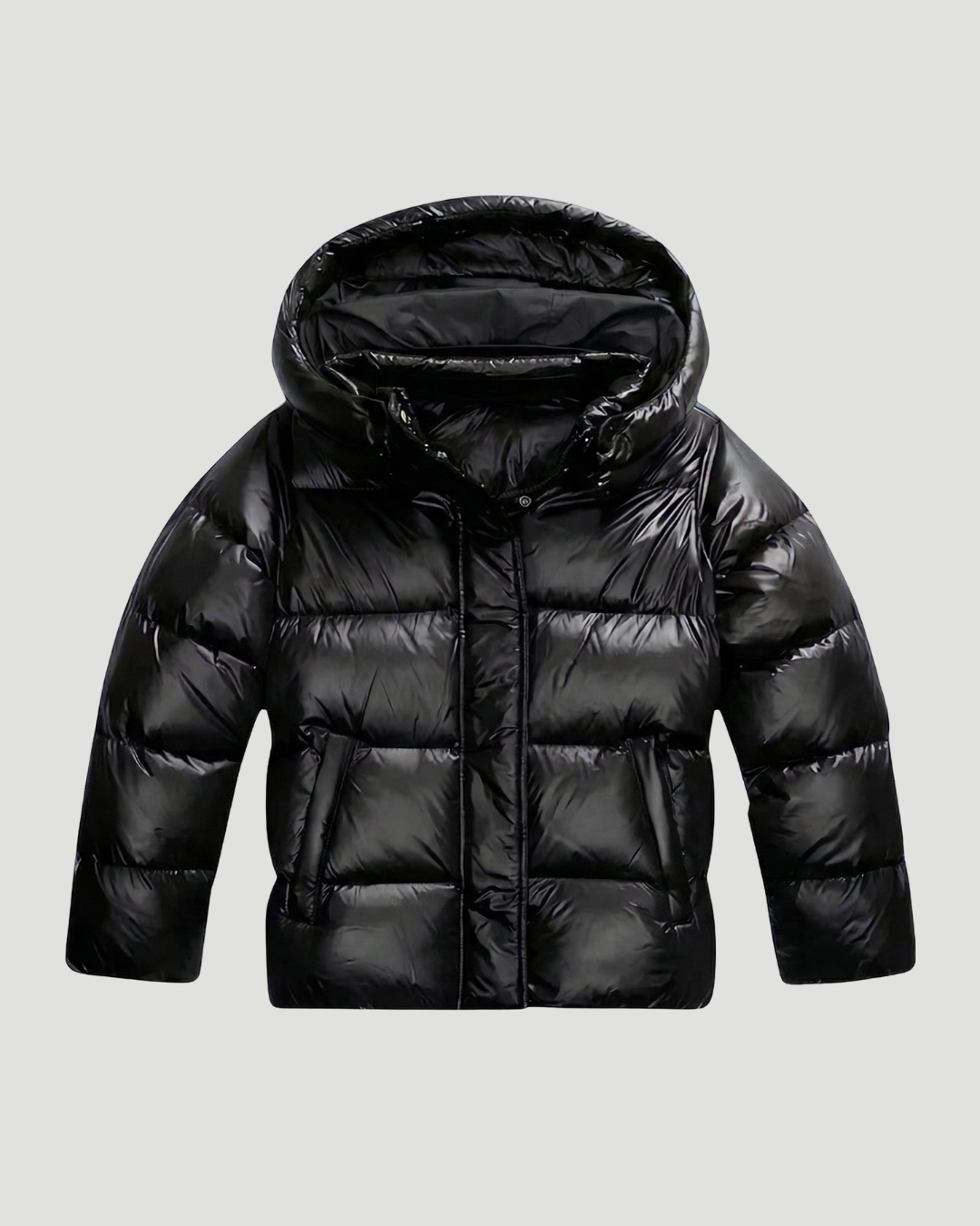 Copenhagen | Glossy Hooded Puffer Jacket