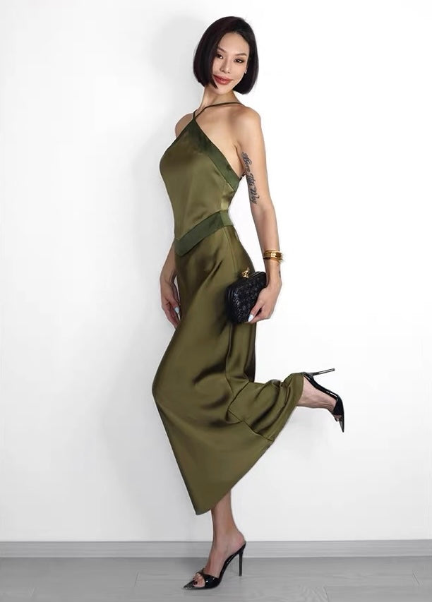 Olivienne Silk Gown