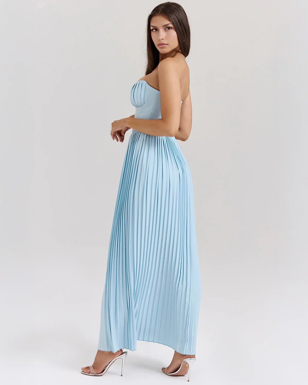 Nerina | Seashell Bust Maxi Dress