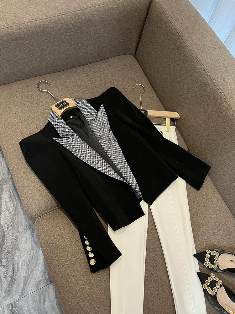 Brianna cropped blazer