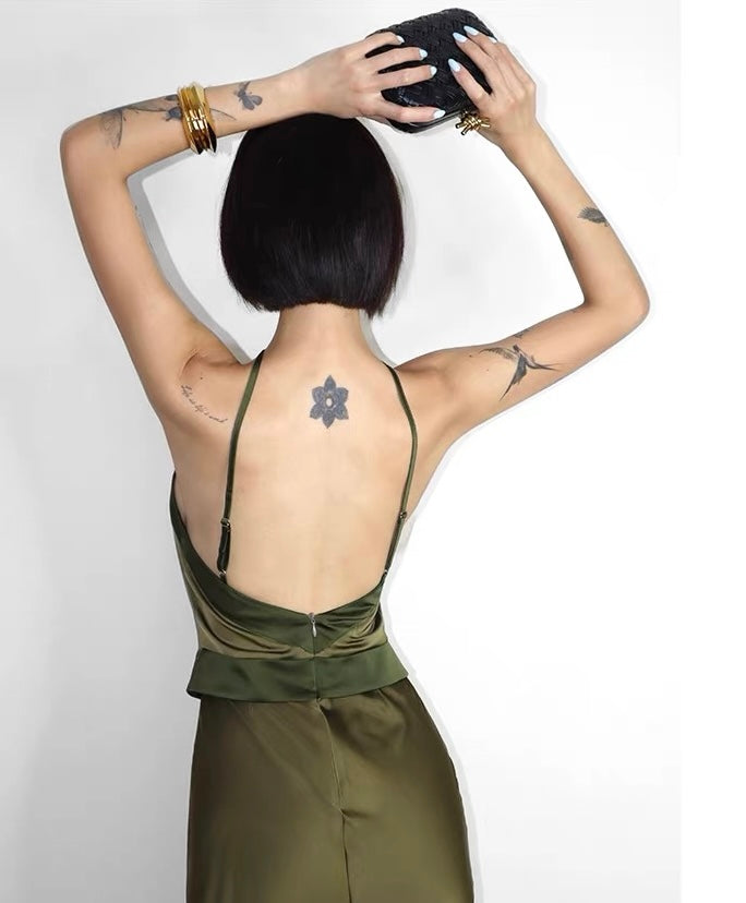 Olivienne Silk Gown