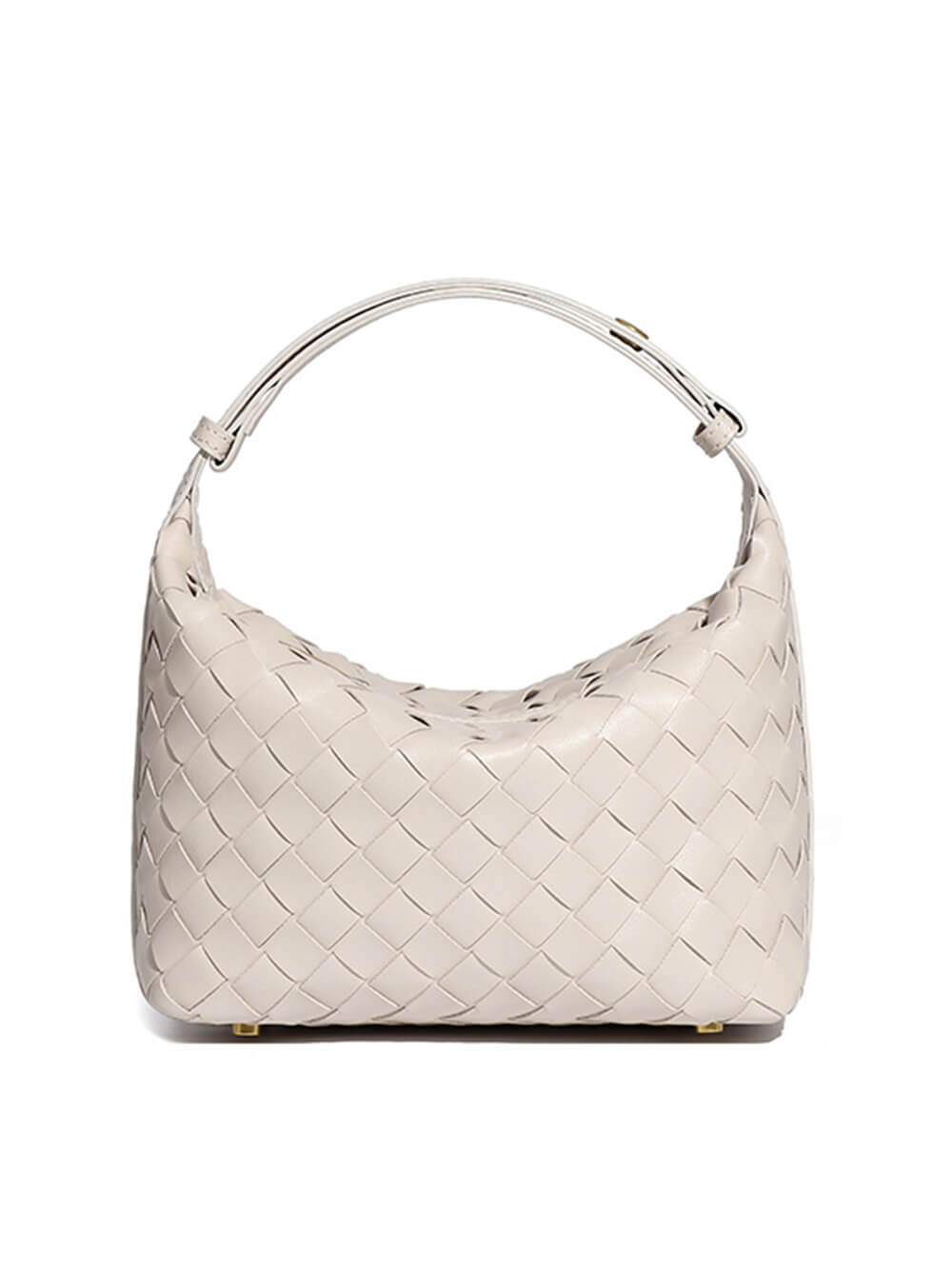 Versatile Handwoven Box Bag Sand