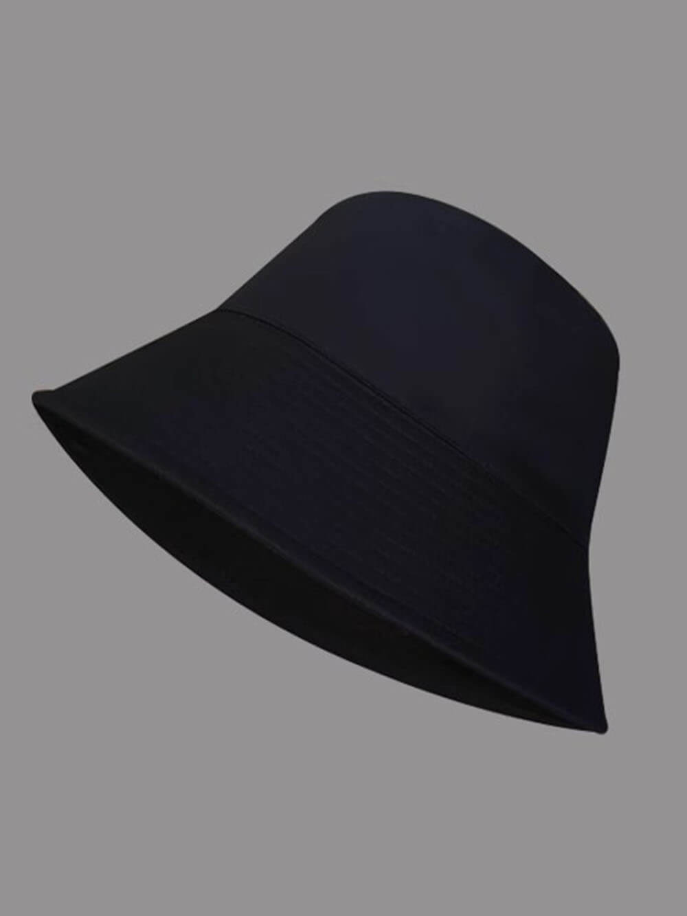 Classic Sun-Proof Bucket Hat Black