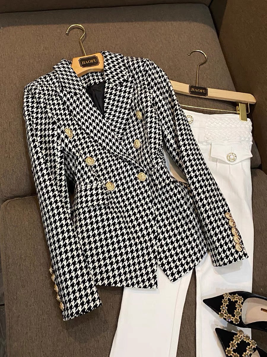 Nicole tweed blazer