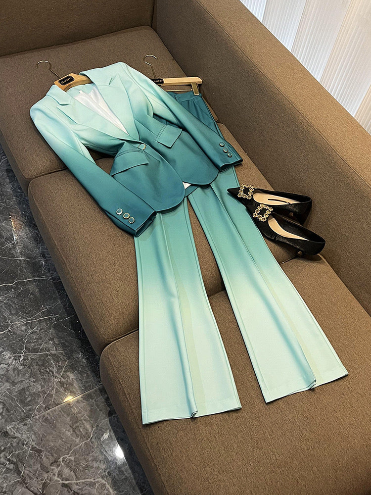 Elle blazer/pants set