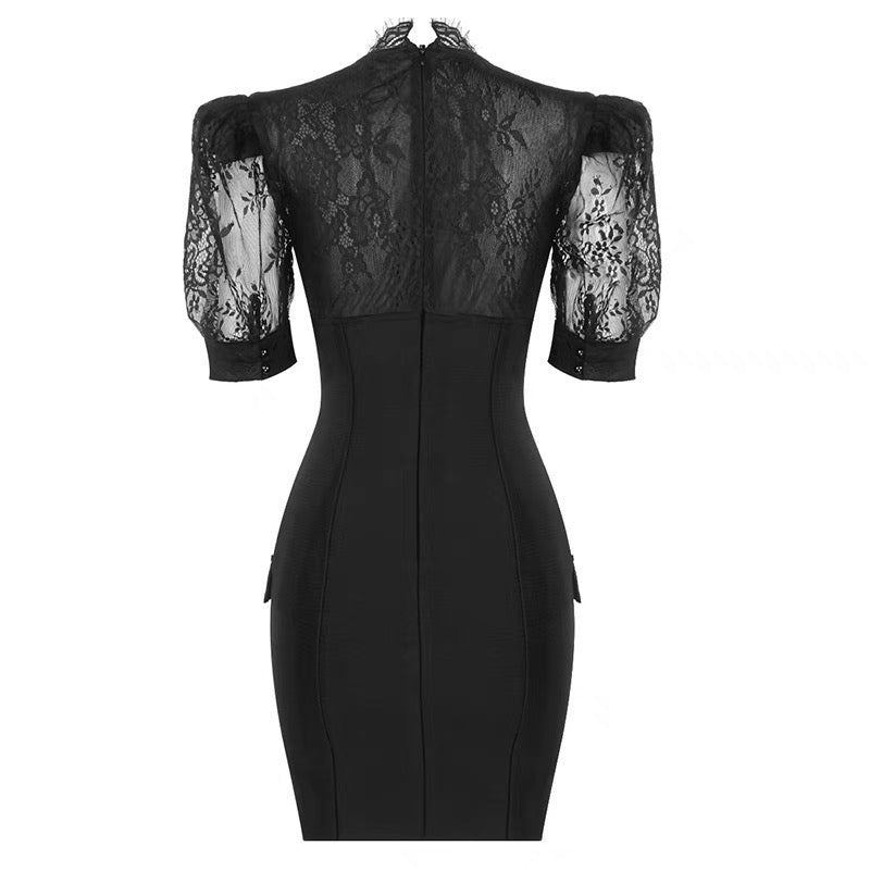 Marjorie lace mini dress Size M